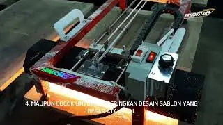 Flash Curing sablon Automatic