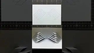 Kirigami Tutorial｜Paper Art｜Origami Art｜Kirigami Art｜Pop Up Card 27 #Shorts