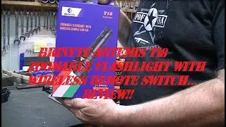 Brinyte Artemis T18 Zoomable Flashlight with Wireless Remote Switch... REVIEW!!