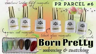 ⋆ ˚｡⋆୨ born pretty first 2025 nail mail is here &mdash; unboxing + swatching gel polishes pr parcel ୧⋆ ˚｡⋆