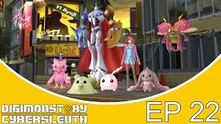 Digimon Story Cyber Sleuth Playthrough Part 22: New Friends And Hungry Tummies