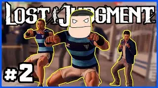 SNAKE STYLE 🐍! YAGAMI IN YOKOHAMA & HIGH SCHOOL | Lost Judgment (PS5) English Sub Let's Play Part 2