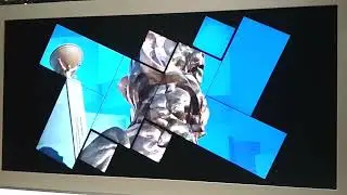 Videowall criativo com monitores - Demo