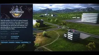 + Space Company Simulator + PREVIEW / Trailer + Is this the Space X Simulator for Elon Musk? +