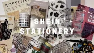 ASMR Huge Shein Stationery Haul