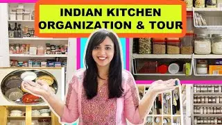 SMALL KITCHEN ORGANIZATION IDEAS~INDIAN KITCHEN TOUR 2021~SMART KITCHEN STORAGE IDEAS