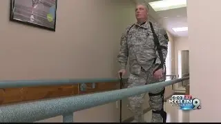 New device helps veteran walk again
