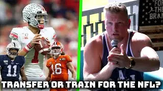 What Should Top College Football Players Do With The Season Cancelled?