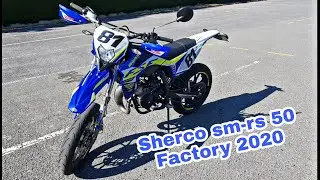 Présentation de ma 50cc Sherco sm-r Factory 2020