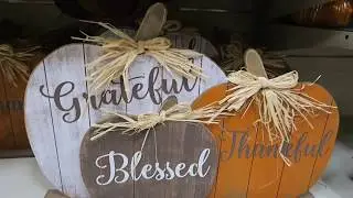 Autumn/Fall/Halloween Decor Shopping At Christmas Tree Shops !  2017