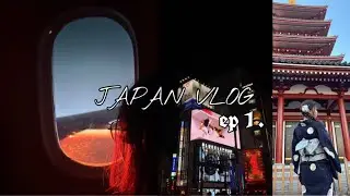 first time flying to japan 🇯🇵| JAPAN VLOG Ep 1.