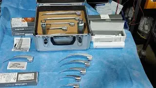 HEINE&reg;  EasyClean LED Laryngoscope  set