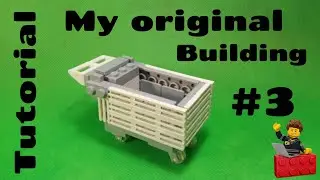 My original building #3 | Lego shopping cart | tutorial