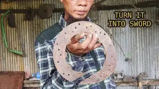 How I Made a Sword from Scrap Metal!