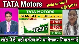 TATA Motors share news today,एवरेज करे या नहीं ?,tata motors Expert analysis,Target tomorrow,split