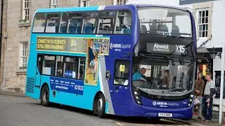 Front View: Arriva North East 7544 (YX17NNR) Alexander Dennis Enviro 400 MMC