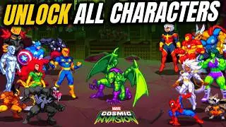 How to Unlock All Characters in Marvel Cosmic Invasion - The Ultimate Guide