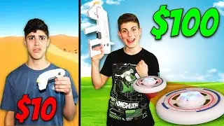 $10 VS $100 Laxer Tag Blaster *BUDGET CHALLENGE*