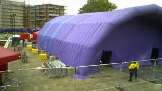 Sinfonia Viva's Inflatable Structure Launch