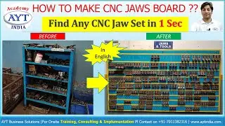 How to Make a CNC Machine Jaw Stand Board | CNC Jaws Storage System | Best 1s, 2s, 3s, 4s Example