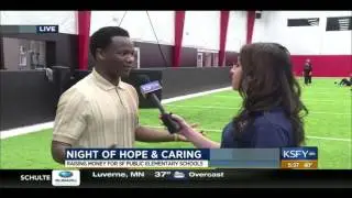 Wilson Kubwayo live interview discussing being the keynote speaker at Night of Hope & Caring.