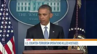 Raw Video: President Obama takes responsibility for hostage deaths