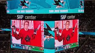 Macklin Celebrini Named to Team Canada | 2026 Olympics | SAP Center