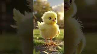 Cute little Chick  :) #cute #adorable #aianimation