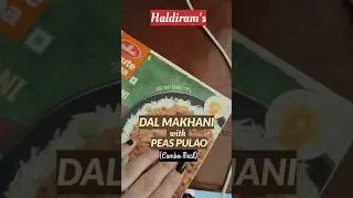 Haldiram Ready-to-Eat Dal Makhni with Peas Pulao-A Meal in Minutes #honestreview #haldiram #unboxing