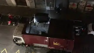 CSL Garbage Truck In Rome (Hoper View)