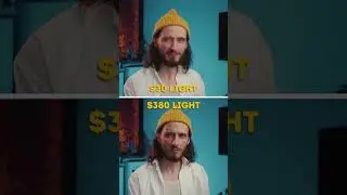 Filmmaking on a Budget: $30 vs. $380 Lighting Setup! 🎬 #FilmmakingTips #LightingSetup #BudgetFilmma