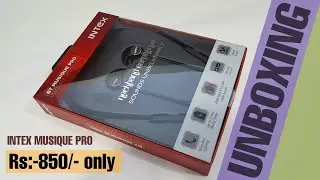 Intex Bluetooth Neckband Musique pro unboxing - High Bass