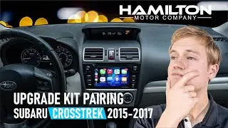 Subaru Crosstrek 2015&ndash;2017 | Комплект обновления | Сопряжение и настройка CarPlay
