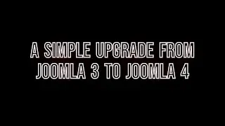 Простое обновление с Joomla 3 до Joomla 4? [2022]