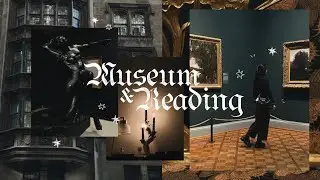 a day at the museum 🍂 reading hemlock and silver ➤029