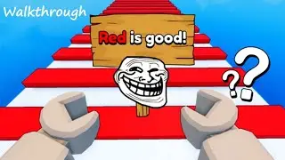 Roblox TROLL OBBY (by Randomizers X) All Stages Walkthrough