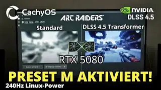 RTX 5080: DLSS 4.5 & Transformer Model auf Linux einrichten | LIVE Benchmark & Tutorial