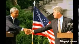 Bill Clinton pays tribute to Nelson Mandela