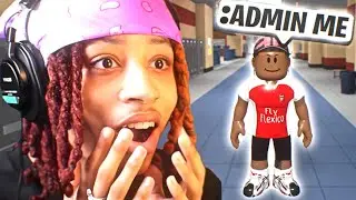 I Got ADMIN in Roblox Fight In A School