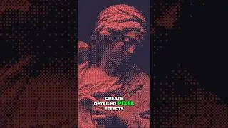 Создавайте потрясающие пиксельные рисунки с помощью режима Bitmap в Photoshop