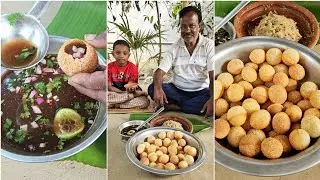 Fuchka Recipe with Spicy Potato Pani | Pani Puri Recipe Bengali Style 