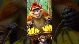 Taxes Explained by a Monkey 🐒💰 (Simple Jungle Story!) #TaxesExplained #MonkeyEconomics #cartoon