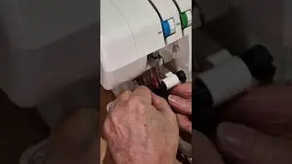 How To Thread the Green Thread On Austin Overlocker Sewing Machine