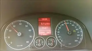 VW Touran 2.0 Ecofuel (CNG) fuel consumption