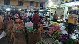 గుంటూరులో తెల్లవారుజామునే  కూరగాయల మార్కెట్ చూద్దాం రండి | Vegetable market| Telugu vlogs| Cook|