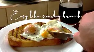 AC Cooks Poached Eggs On Thick Griddled Toast