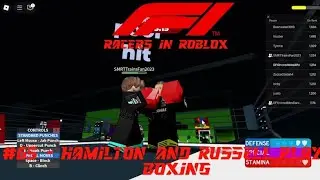 F1 Racers in ROBLOX! Episode 65 | Hamilton and Russell play boxing