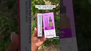 SKINCARE TIPS FOR YOUR NYSC CAMPING EXPERIENCE 😍 www.shoptadi.com.ng #skincaretips #nysc #skincare
