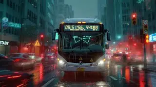 Bus Simulator Ultimate: Careful Driving in Heavy Traffic