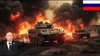 Russian Troops Destroy 750 Nato Tanks in the Ukrainian Border City of Kiev